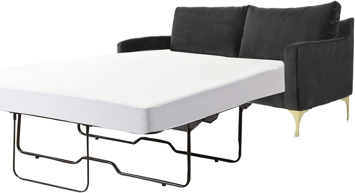 Waterproof Sleeper Sofa Full Mattress Cover (54X72), White