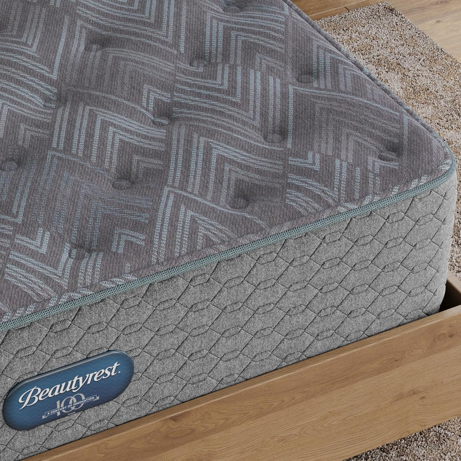 Prime Dream Plush 13.75″ Mattress – Queen – Durable Pocketed Coil, Support, Pres