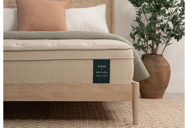 Leesa Natural Hybrid Mattress – King Size – Sanitized & Recompacted – Free Ship