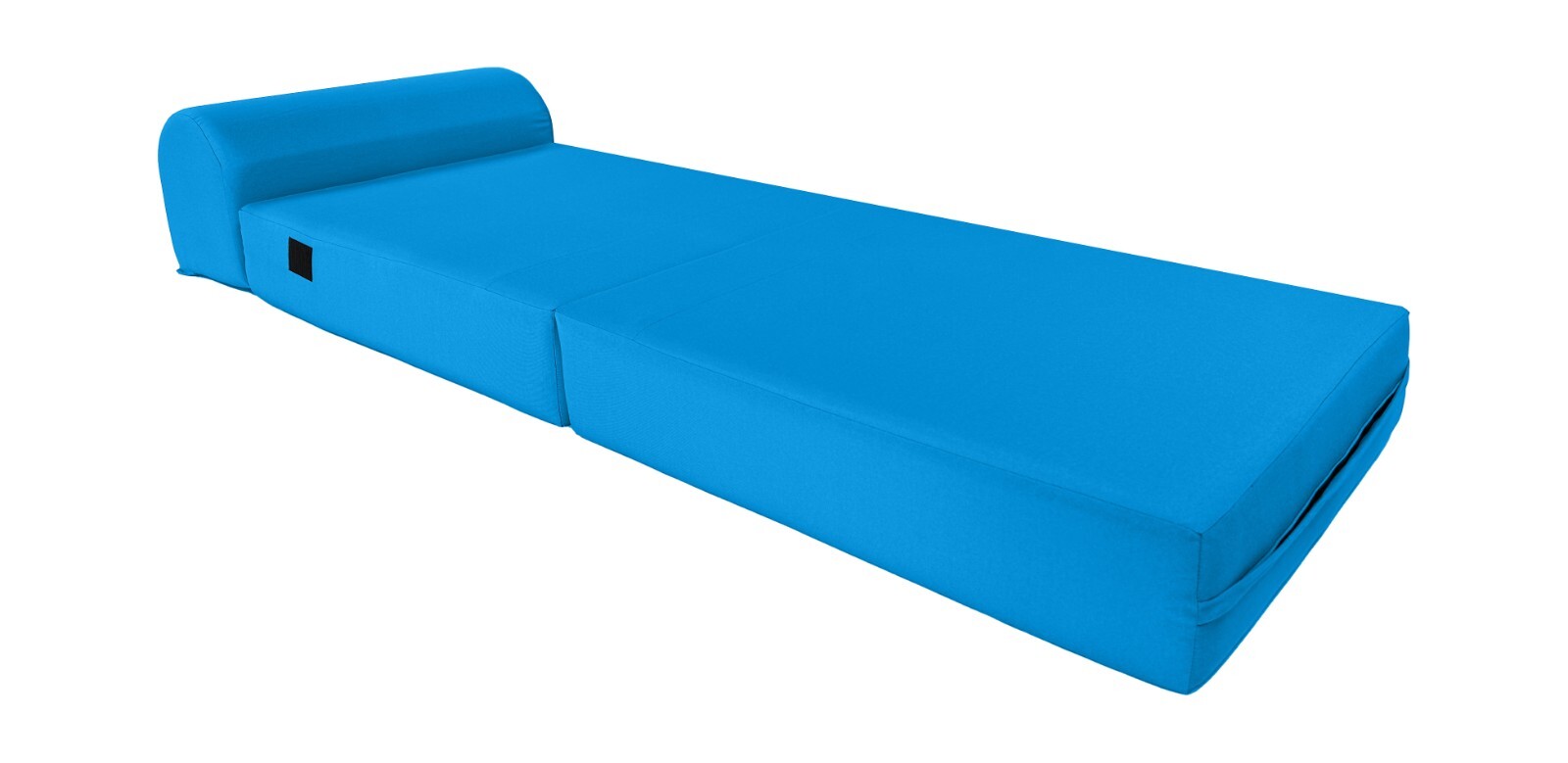 Turquoise 6 x 24 x 70 Sleeper Chair Folding Foam Bed, Studio Sofa Beds, Couches