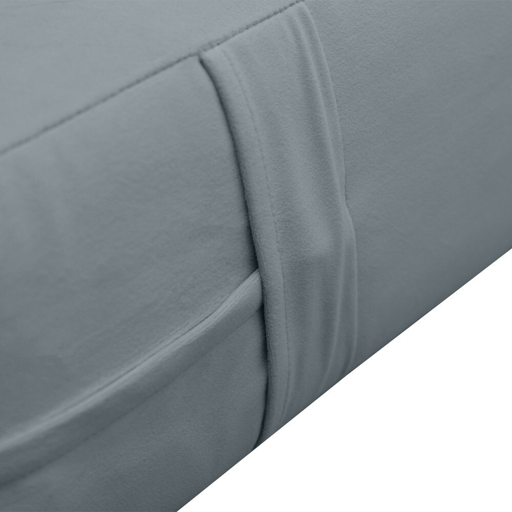 Knife Edge 8″ FULL 75x54x8 Velvet Indoor Daybed Mattress |COVER ONLY|-AD347
