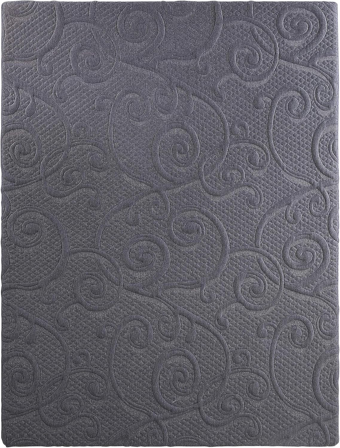 Lyra Twin 11-Inch Gel Hybrid Mattress in Gray for Ultimate Comfort