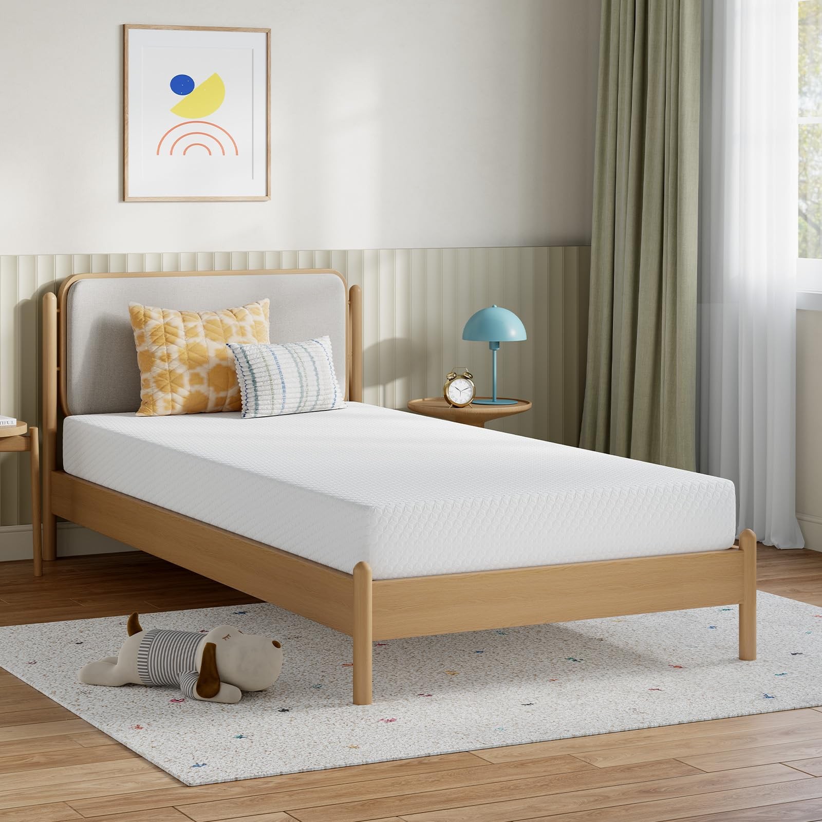 Novilla 6 Inch Twin Size Mattress, Twin Memory Foam Mattress with Cooling Foa…