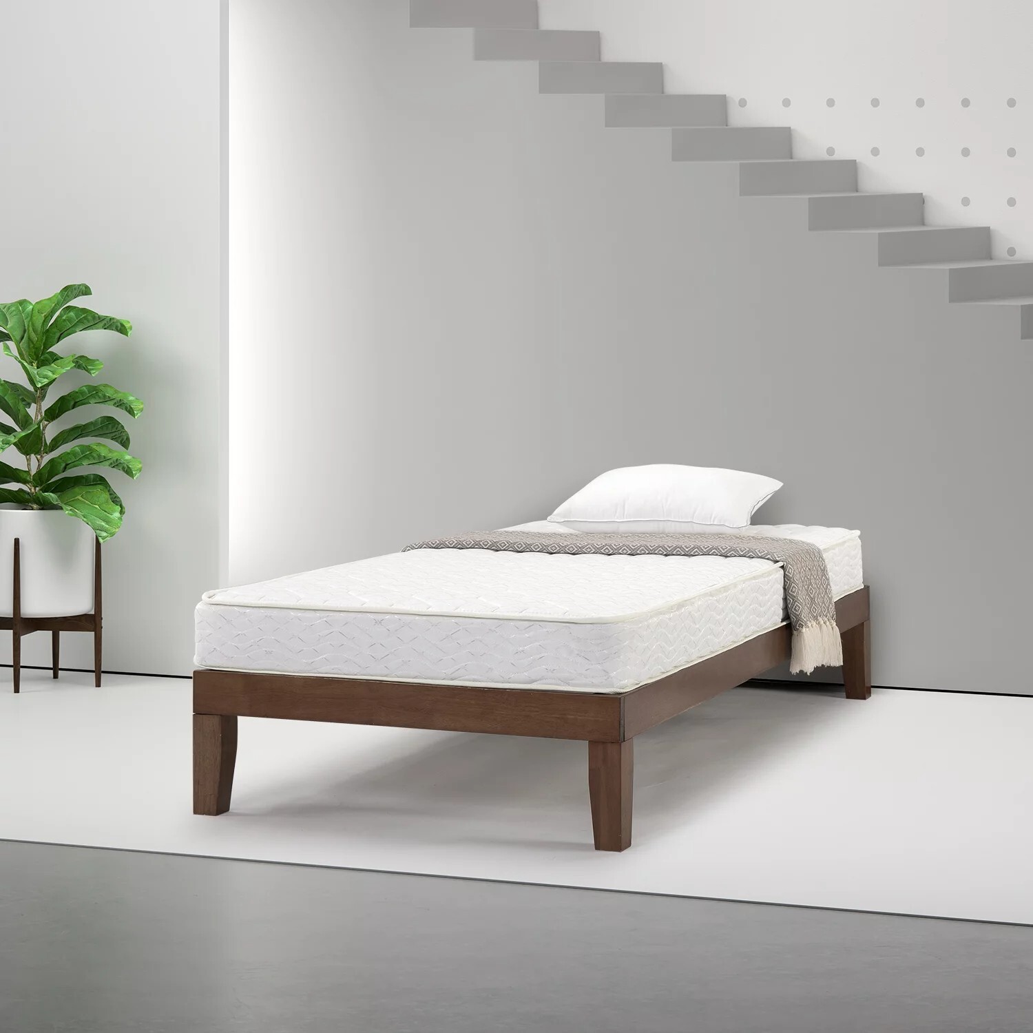 Slumber 1 by Zinus Comfort 6″ Innerspring Mattress, Twin
