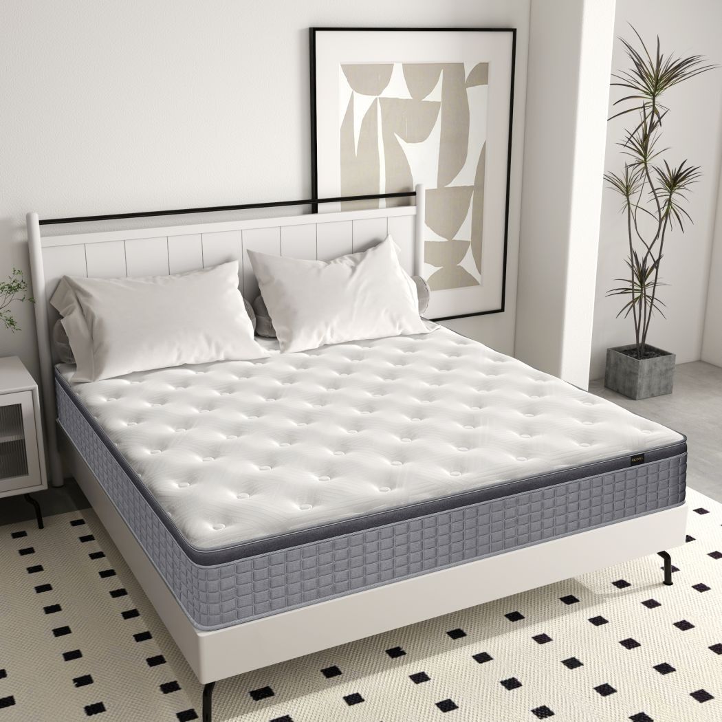 14″12″ Mattress in A Box Gel Memory Foam Hybrid Spring,Twin Full Queen King Size