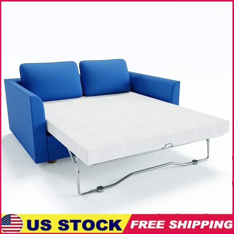 Full Size Gel Memory Foam Mattress Medium Firm Vacuum Packed Sofa Bed RV New