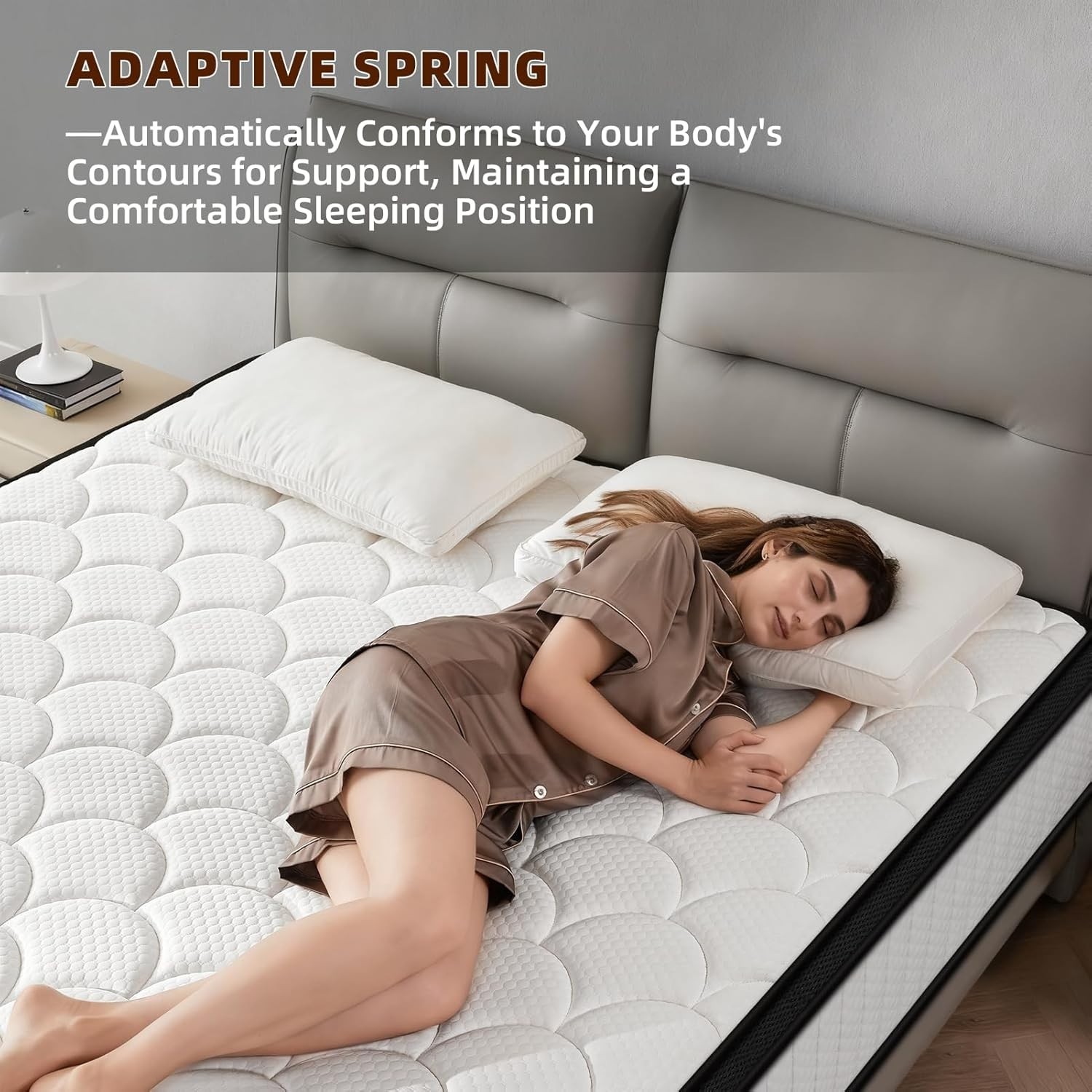 Medium Firm Hybrid Twin Mattress – CertiPUR-US Certified Sleep Solution