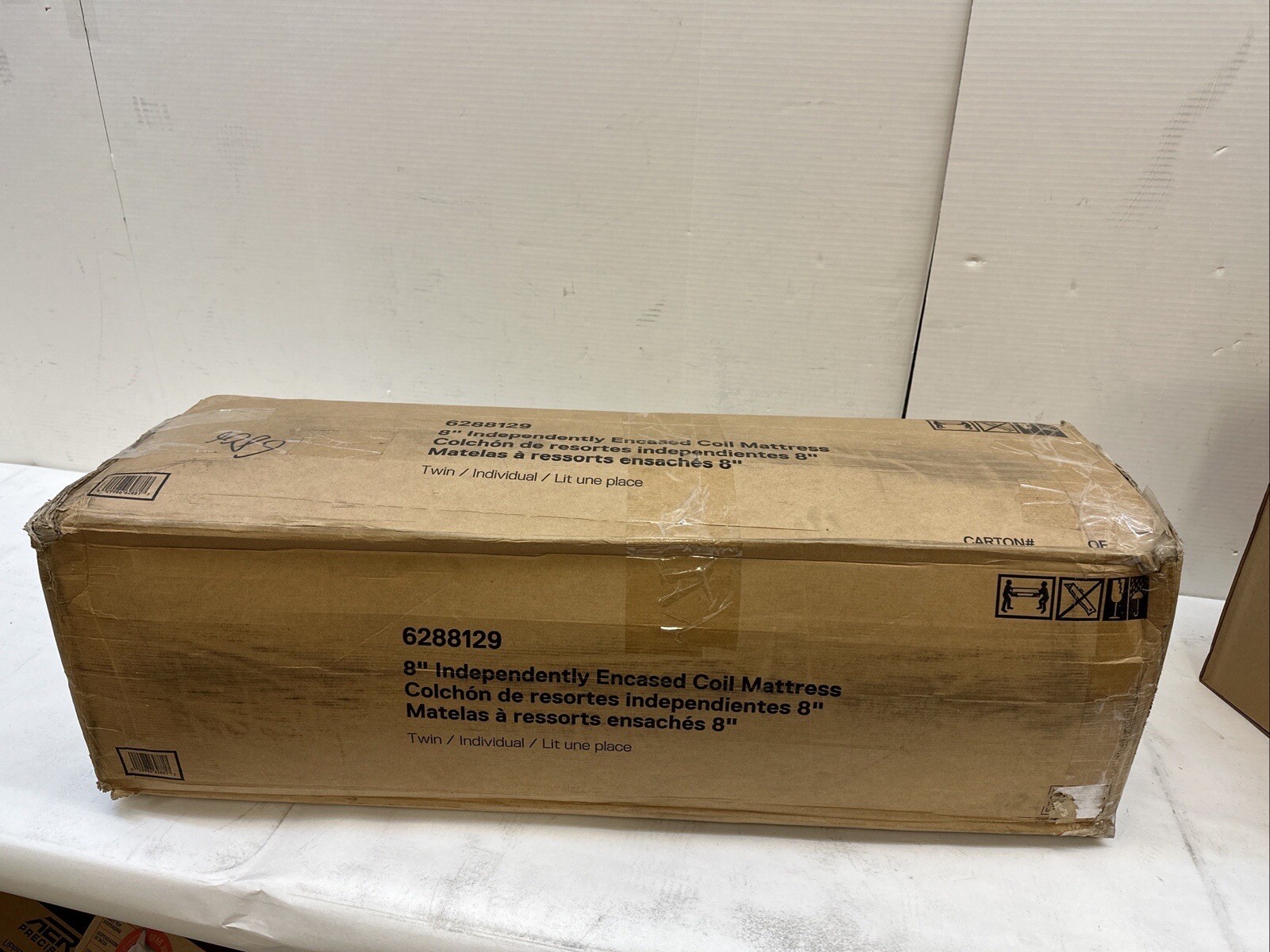 Contour Comfort 8″ Medium-Firm Independently Encased Coil Twin Mattress