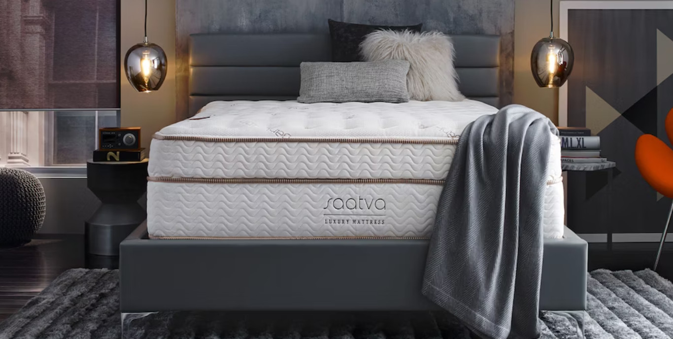 Saatva Classic Organic Cotton USA Made Mattress (11.5″- LUXURY FIRM)