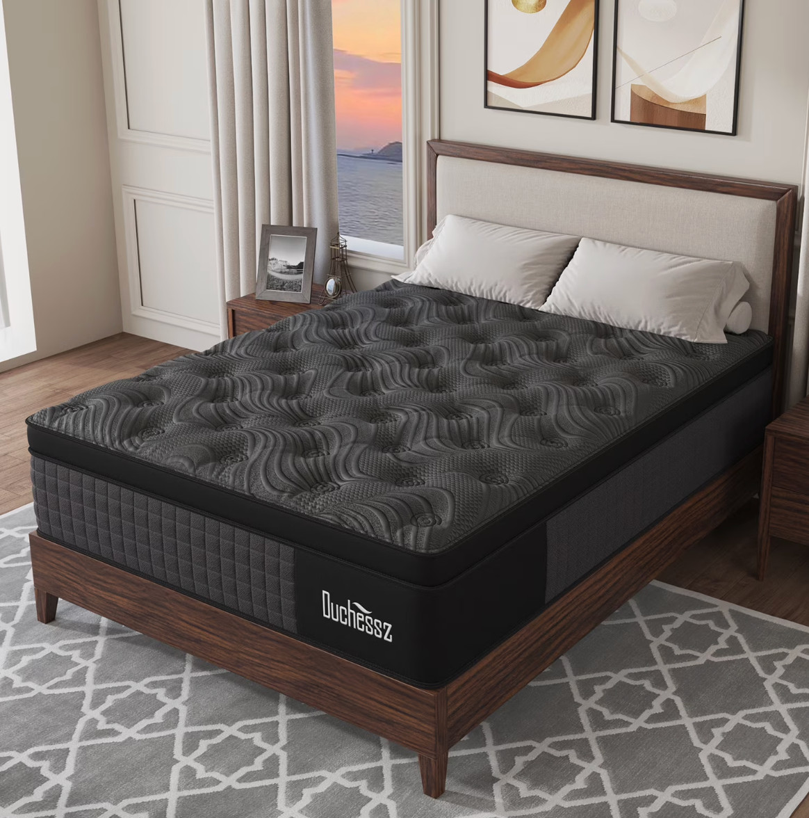 14″ Colchones Full Gel Memory Foam Hibrido Cama Full Mattress Hybrid Medium Firm