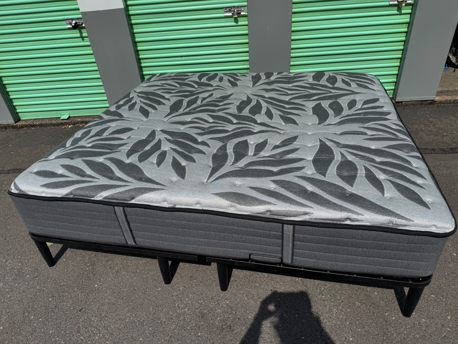 King Sized Mattress and Adjustable Frame included