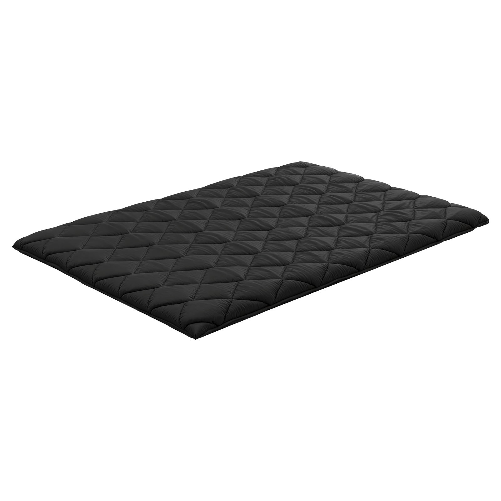 Uimoso Tatami Mattress Full Foldable Futon Mattress with Storage Bag Black