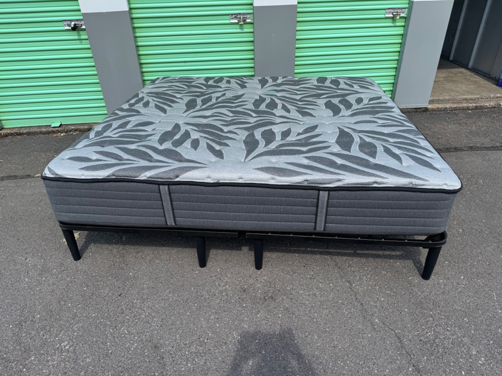 King Sized Mattress and Adjustable Frame included