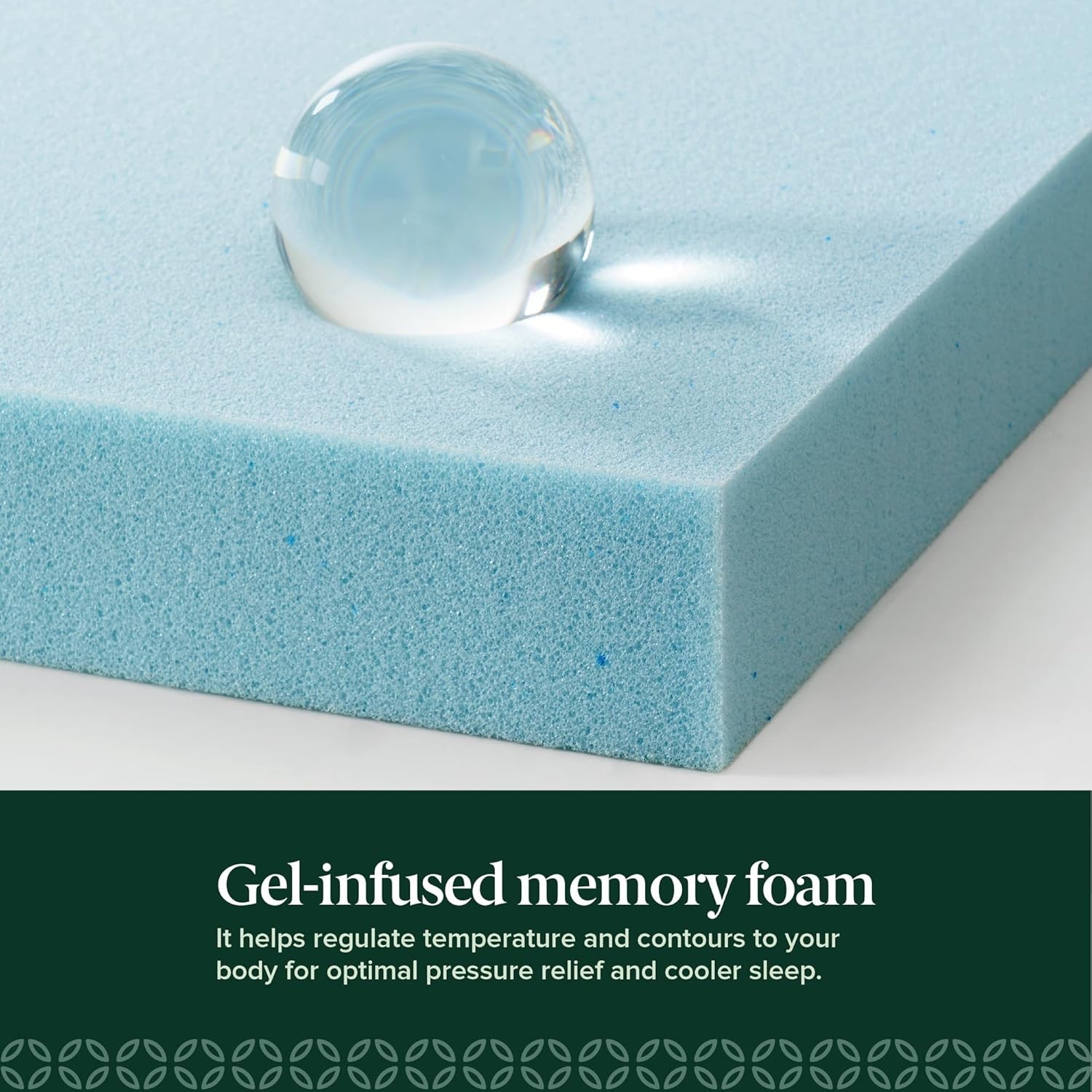 New Version Twin Memory Foam Mattress, Breathable Layers
