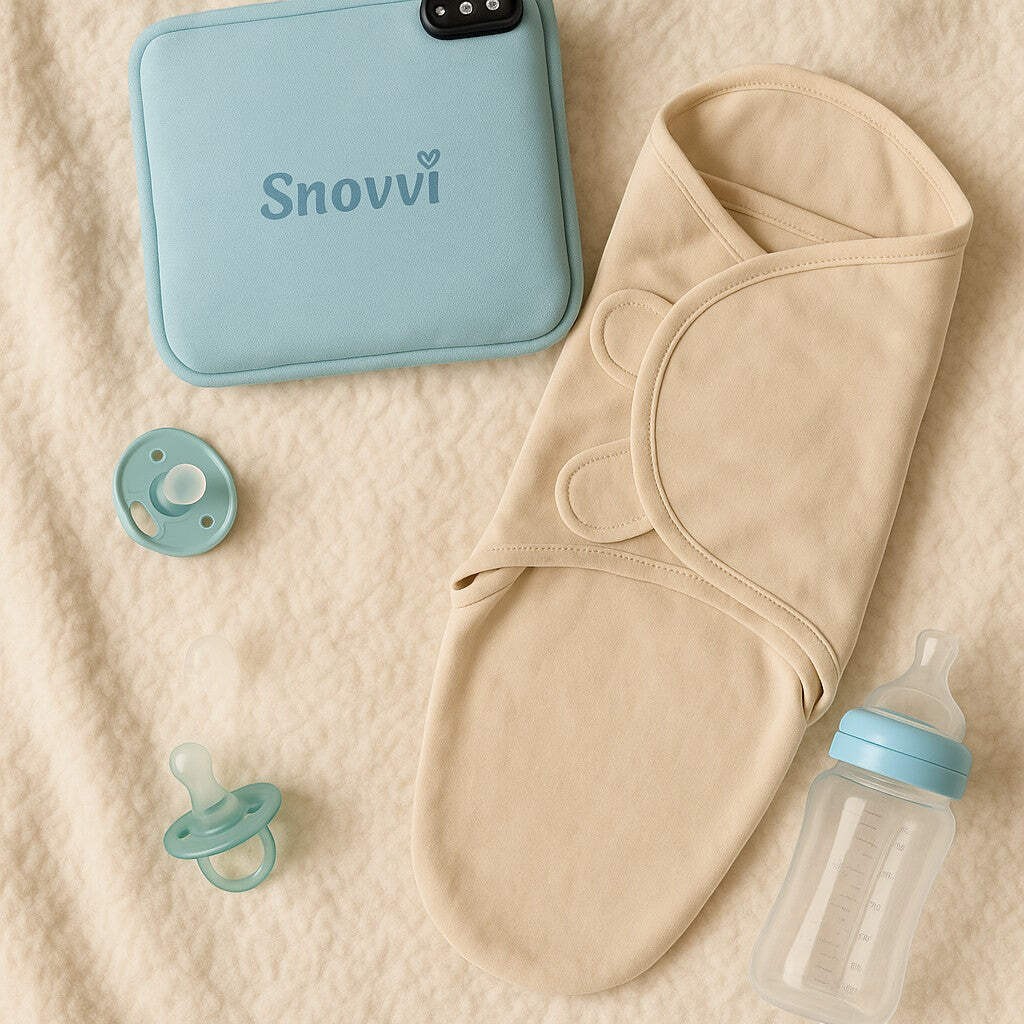 Snovvi Baby Vibration Mattress Pad Crib Sleep Aid