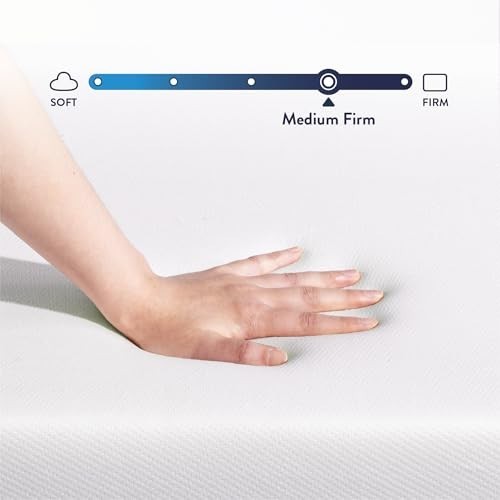 8″ Medium Firm Memory Foam Mattress – Cooling Gel Infused, Safe Materials, Twin