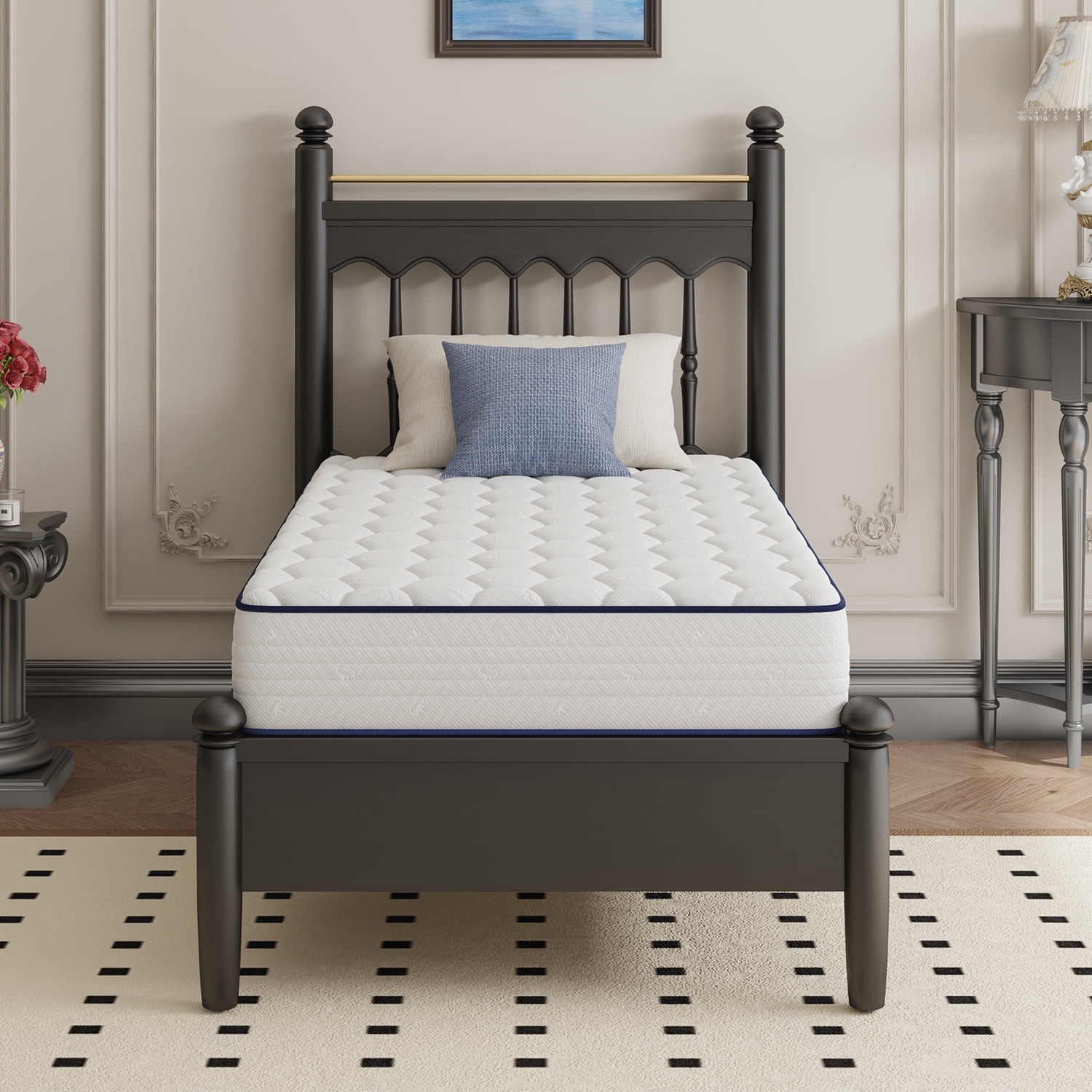 Pearl 6″ Twin Size Medium Adult Supportive Innerspring Mattress