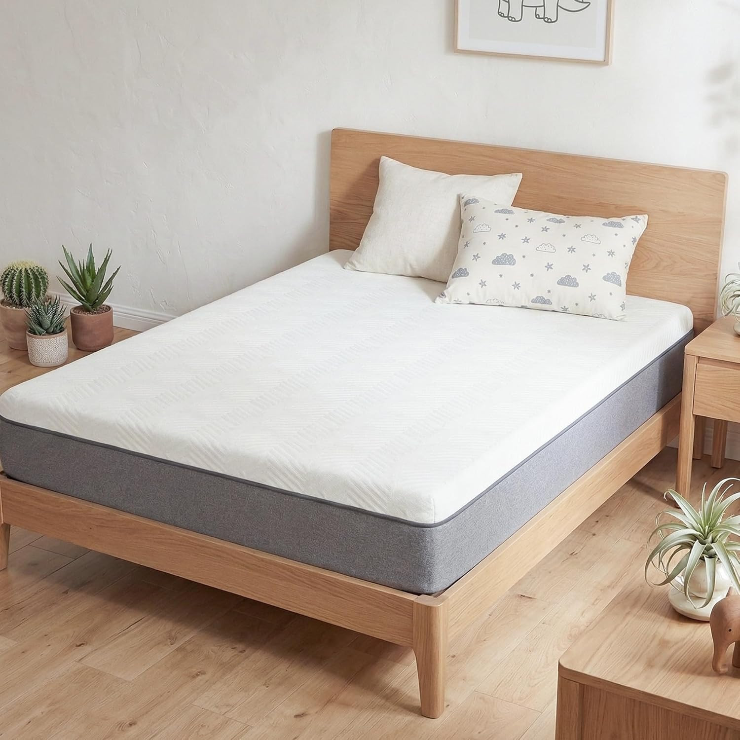 8 Inch Twin Mattress, Memory Foam Twin Size Bed Mattress in a Box, Soft and Comf