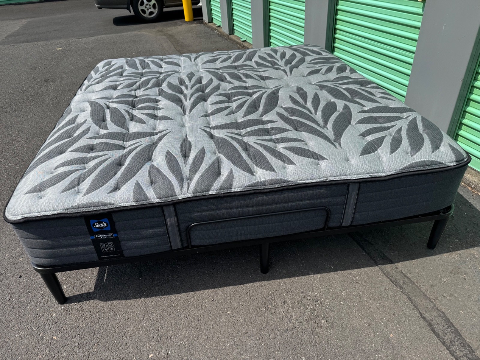 King Sized Mattress and Adjustable Frame included