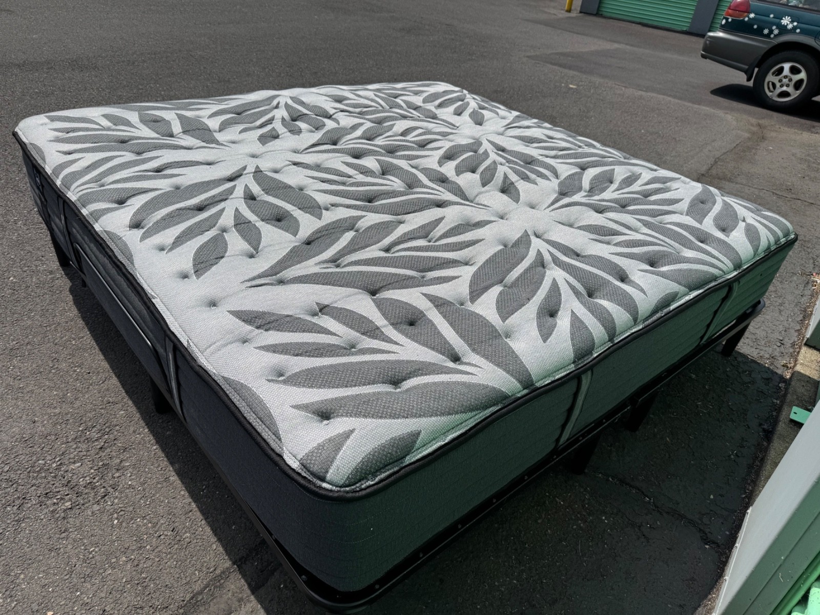 King Sized Mattress and Adjustable Frame included
