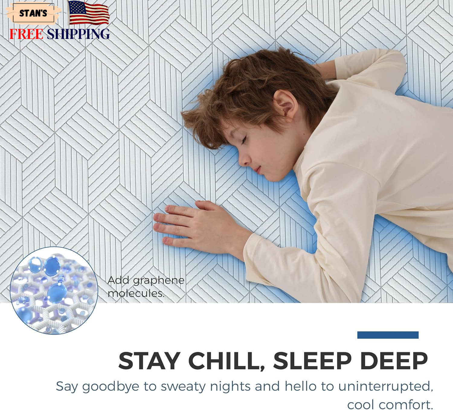 FATHOM Firm Full Mattress 8 Inch Memory Foam Mattress Full Size Bed in a Box for