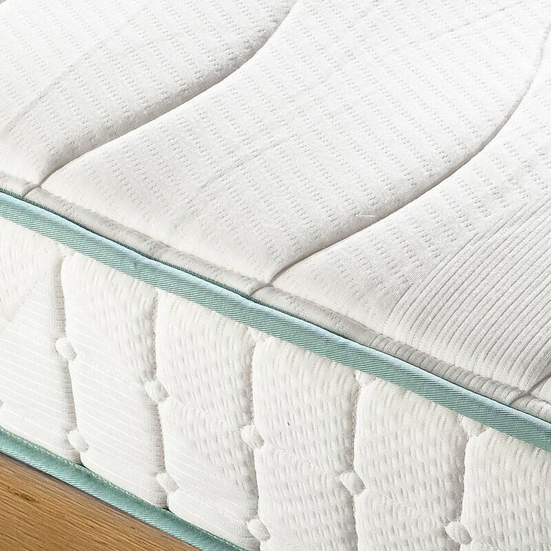 Twin Size Medium 8″ Inch Innerspring Mattress HD Foam Steel Coils Edge Support