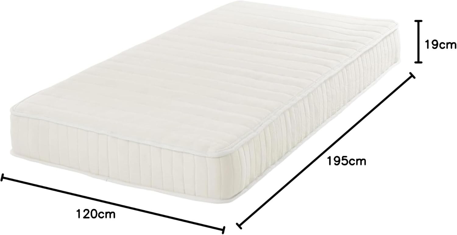 MUJI Pocket Coil Mattress Semi-Double 15047932 Pressure Relief From Japan New
