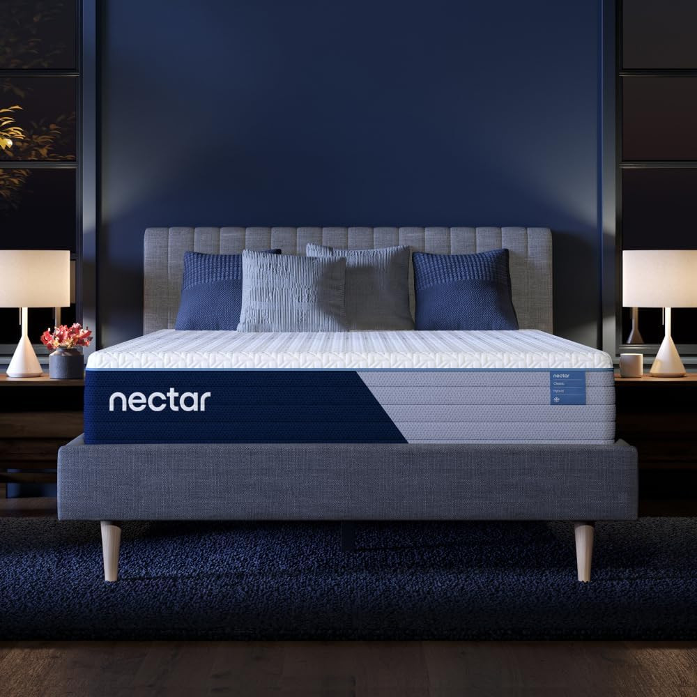 Classic Hybrid 12” Twin Mattress (New Version) – Medium Firm – Contouring Memory