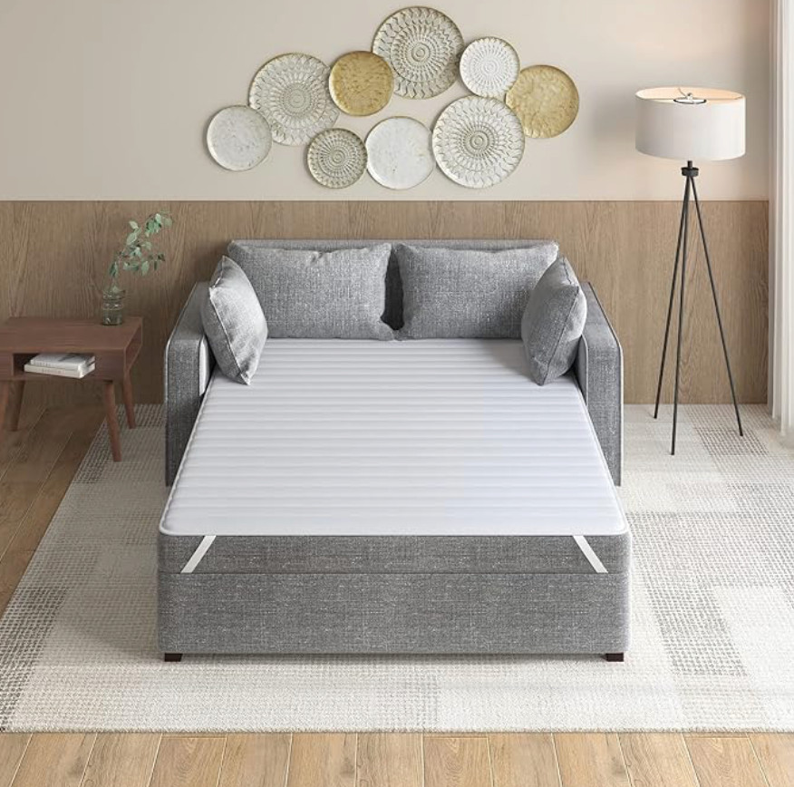 60″x72″ Delta Ultra-Soft Microfiber Waterproof Sofa Bed Mattress Pad NWT