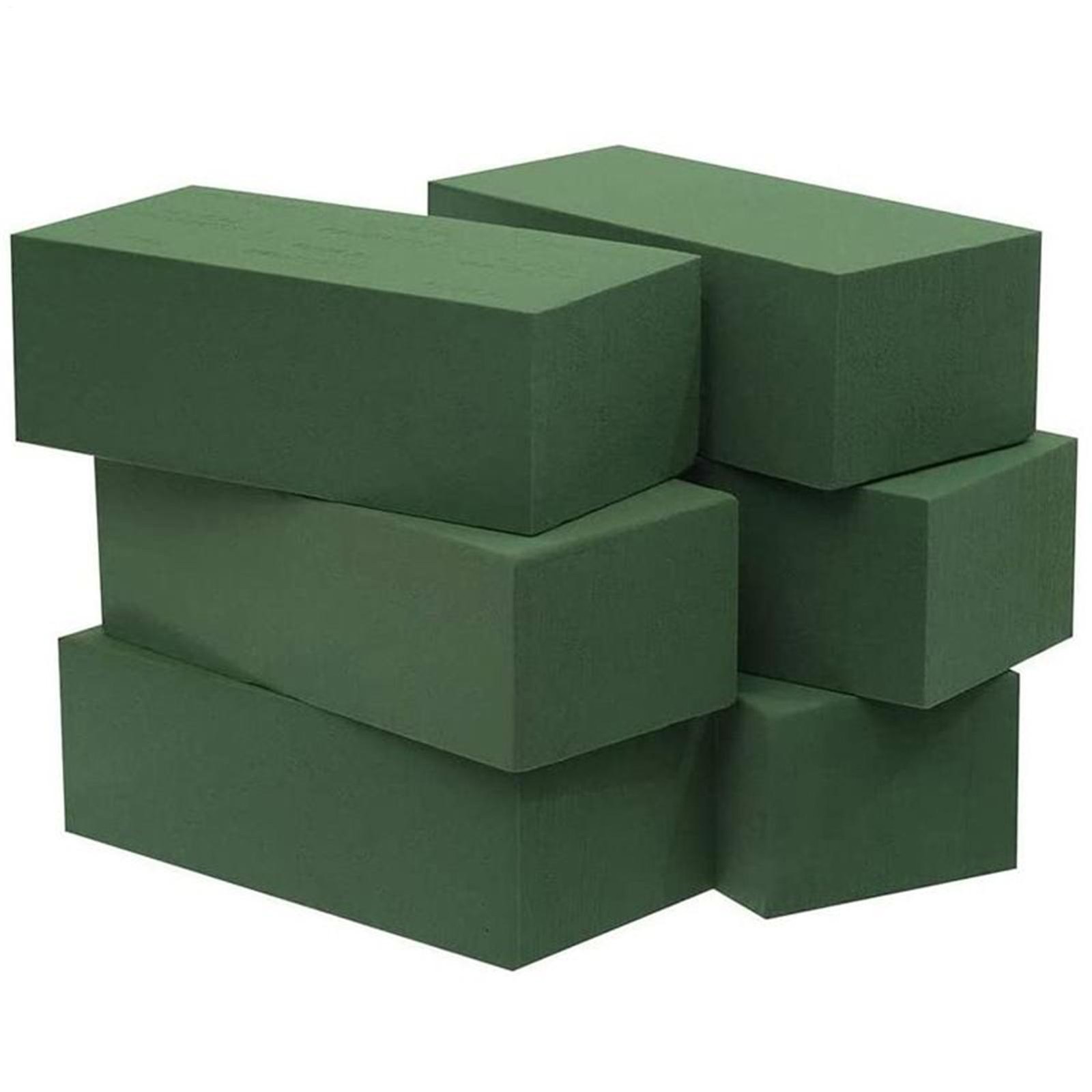 Green Floral Foam Cuttable Wet Dry Flower Arrangements Plant Foam Home Decor
