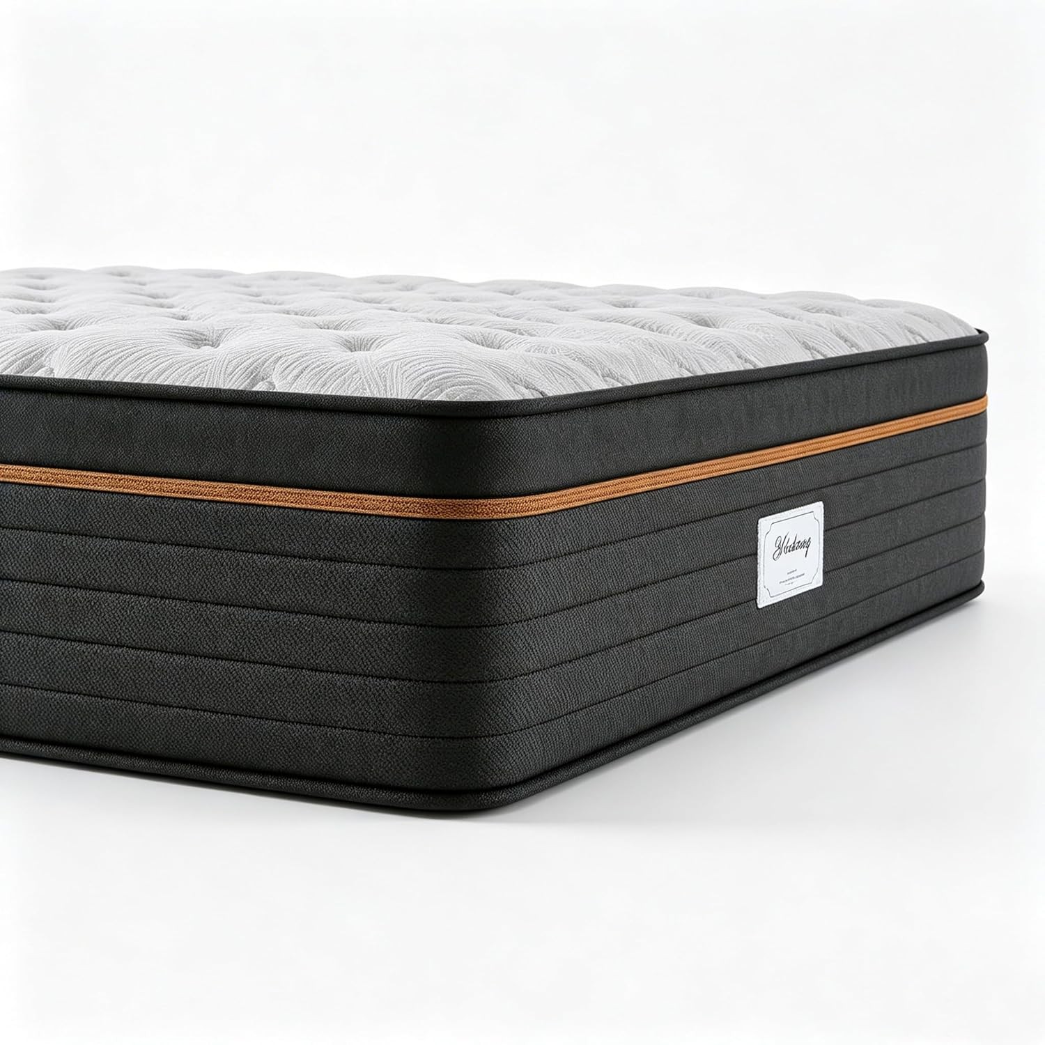 Queen Mattress 12 Inch Queen Size Mattress 365 Night Trial 7-Zone PLUSH Hybrid