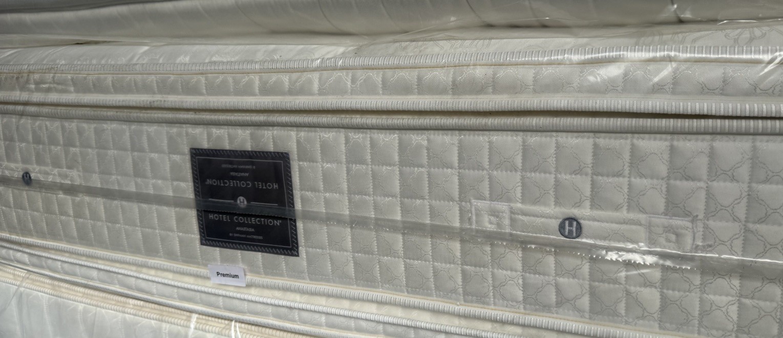 HOTEL ANASTASIA by SHIFMAN PLUSH PILLOWTOP KING MATTRESS 2 SIDED CLOSEOUT NEW