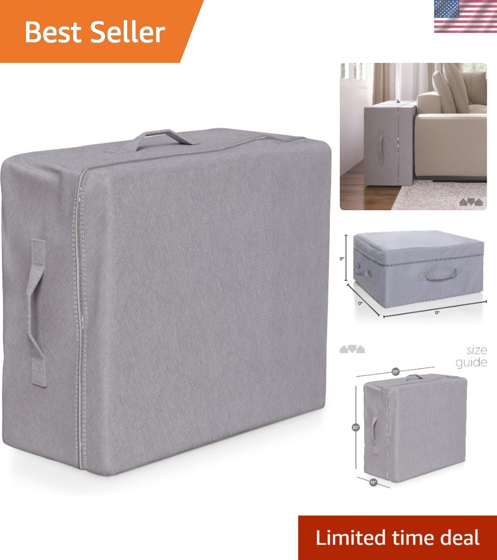 Space-Saving Carry Case for Tri-Fold Mattress 75″x25″x4″ – Durable Protection
