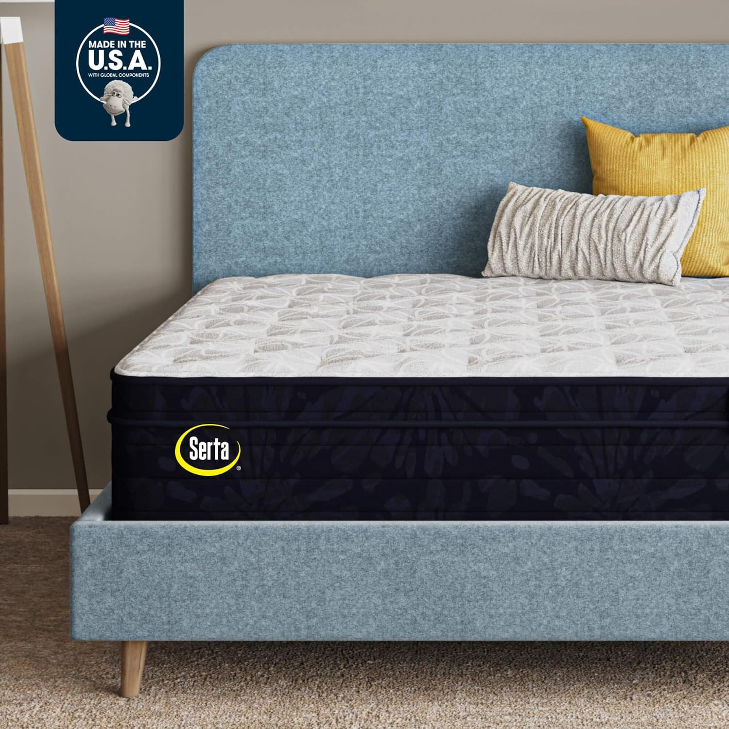 Clarks Hill 2.0 Cal King Mattress – Plush Euro Top, Zoned Support, 100 Night Tri