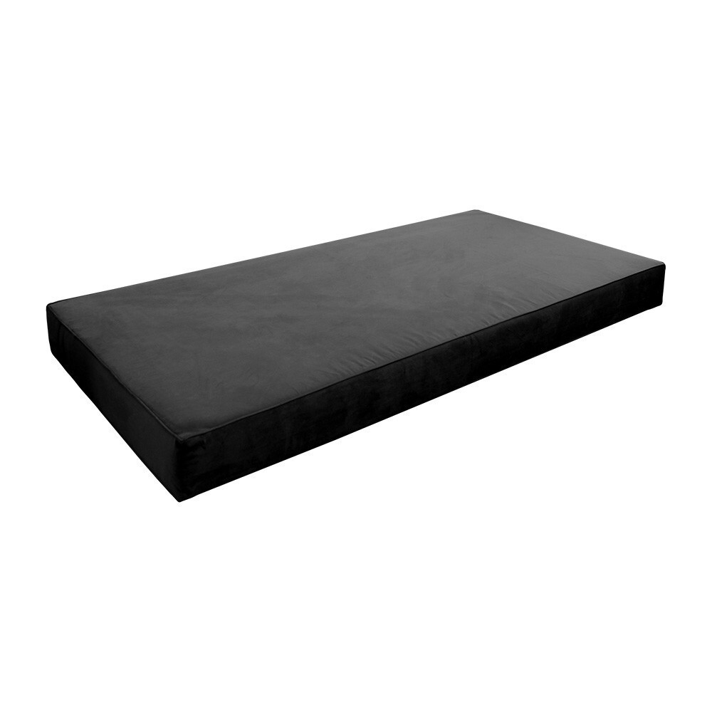Same Pipe 6″ Twin-XL 80x39x6 Velvet Indoor Daybed Mattress |COVER ONLY|-AD350