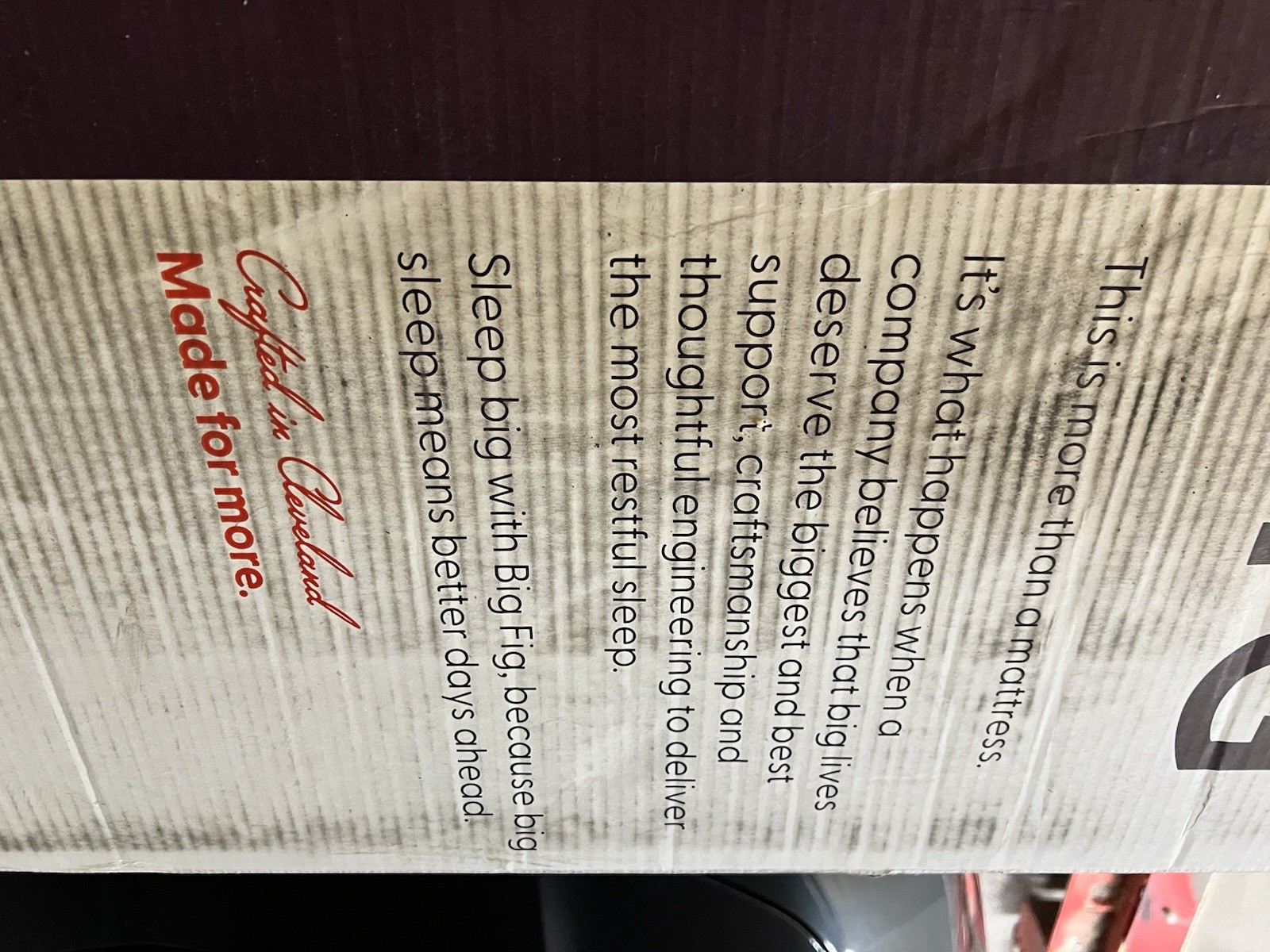 Big Fig Classic King Size Mattress W/ THERMOGEL COOLING® Technology MSRP $2,149