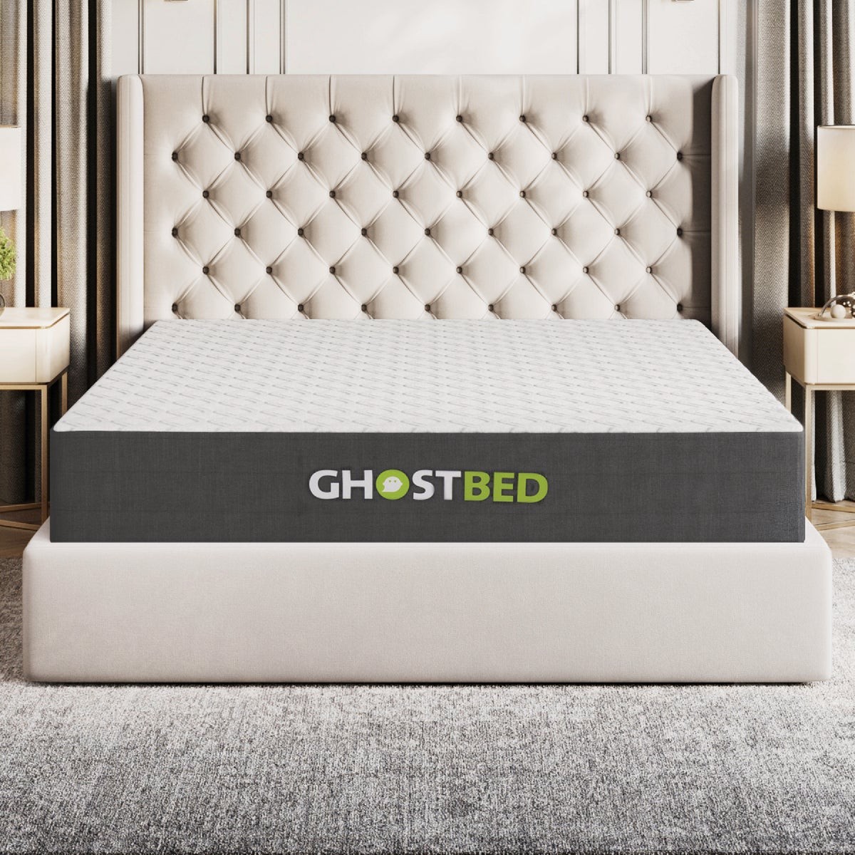 GhostBed Essential Twin XL Gel Memory Foam Mattress 11ESFM39 GhostBed 11ESFM39