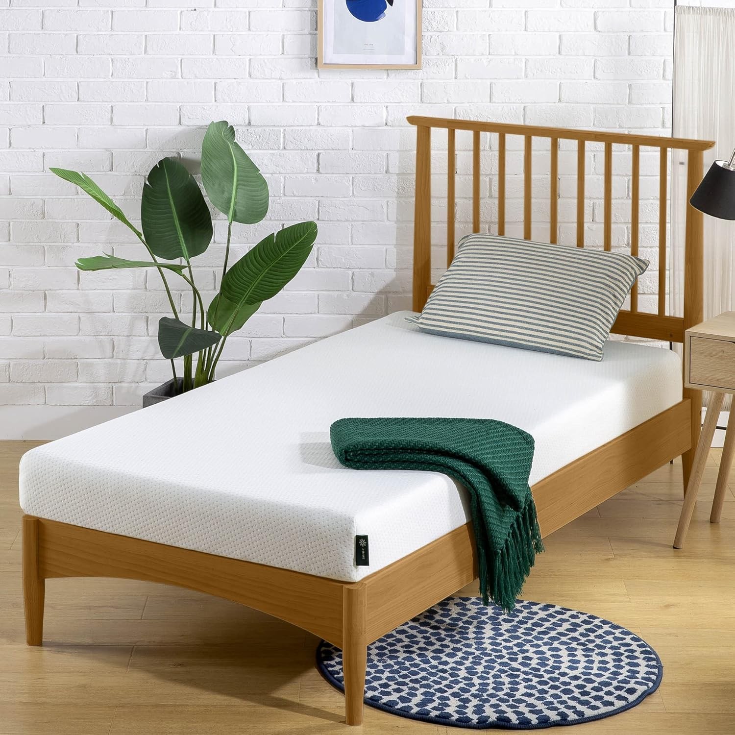 Narrow Twin Mattress 30” Wide x 75” Long 5 Inch Memory Foam Mattress Bunk Beds