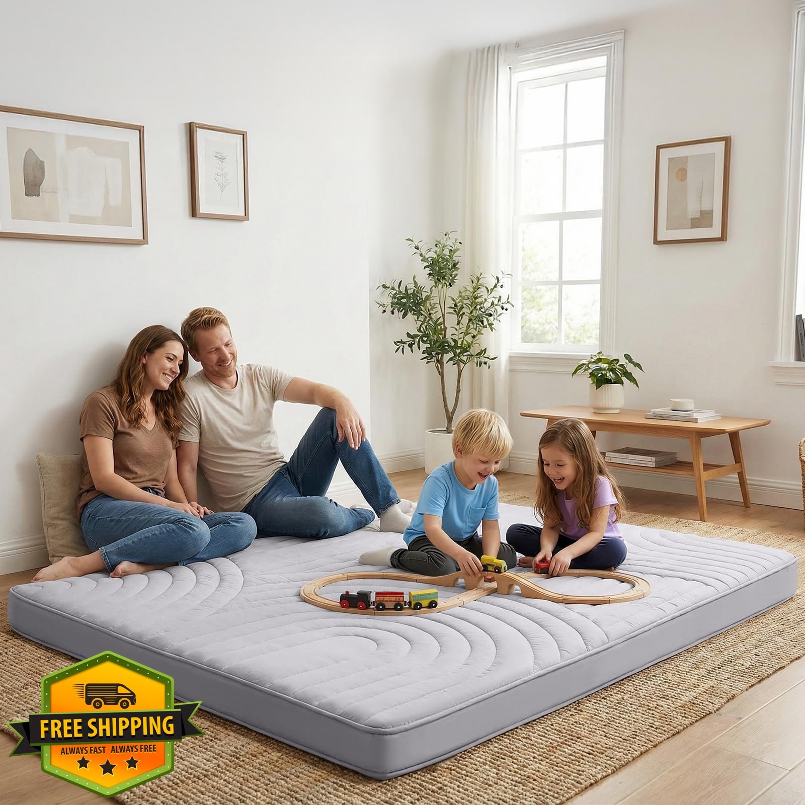 ZonLi Twin Japanese Futon Mattress Thicken Roll Up Bed