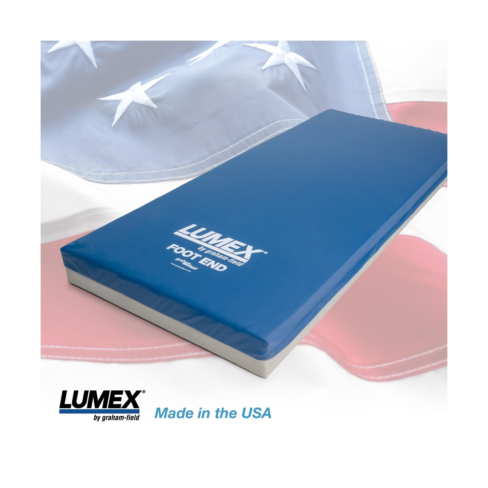 Lumex Select Hospital Bed Mattress, Multi-Layer Medical Foam, Fluid-Resistant…