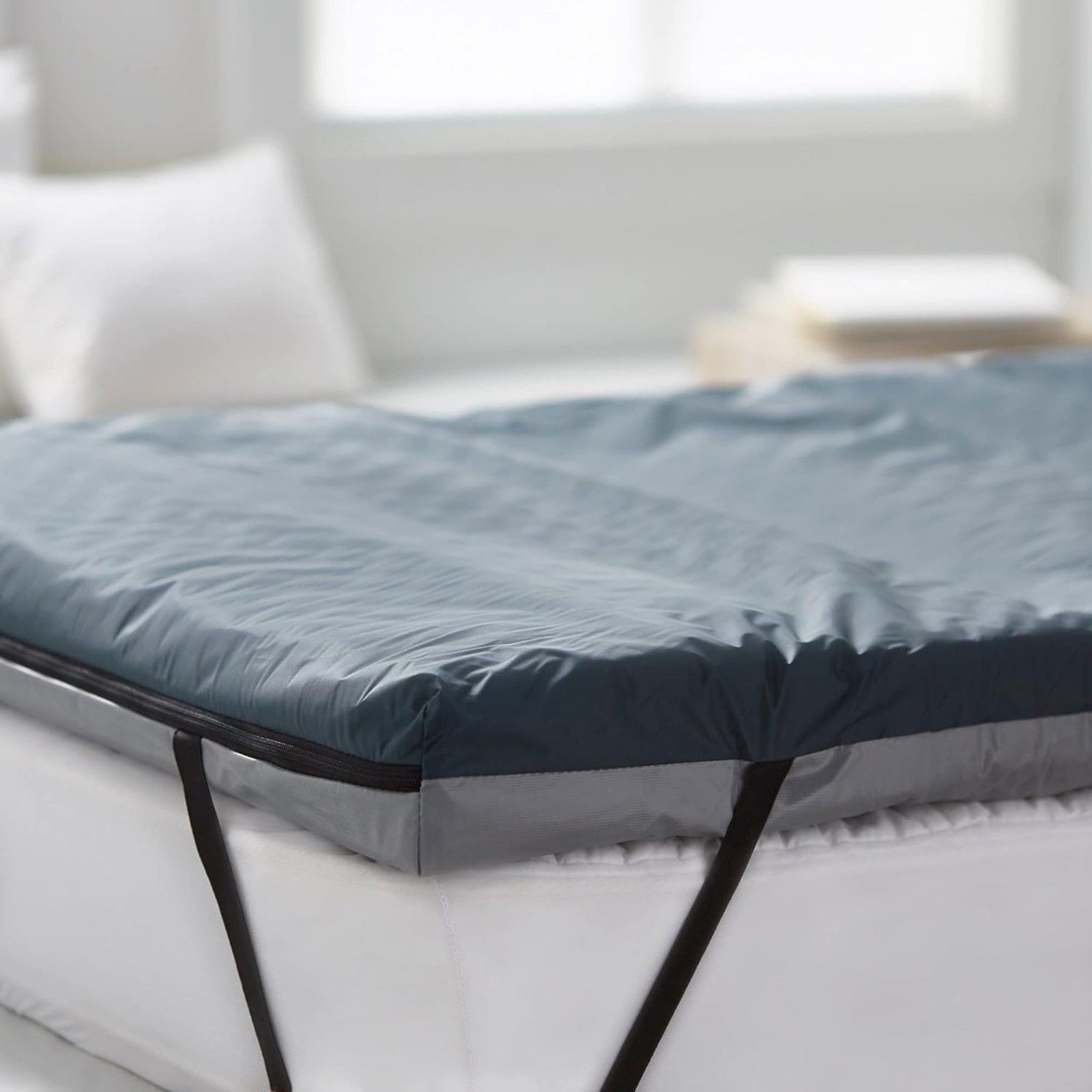 Drive Medical 14893 Premium Guard Gel Mattress Overlay, Blue LOCAL PICKUP ONLY
