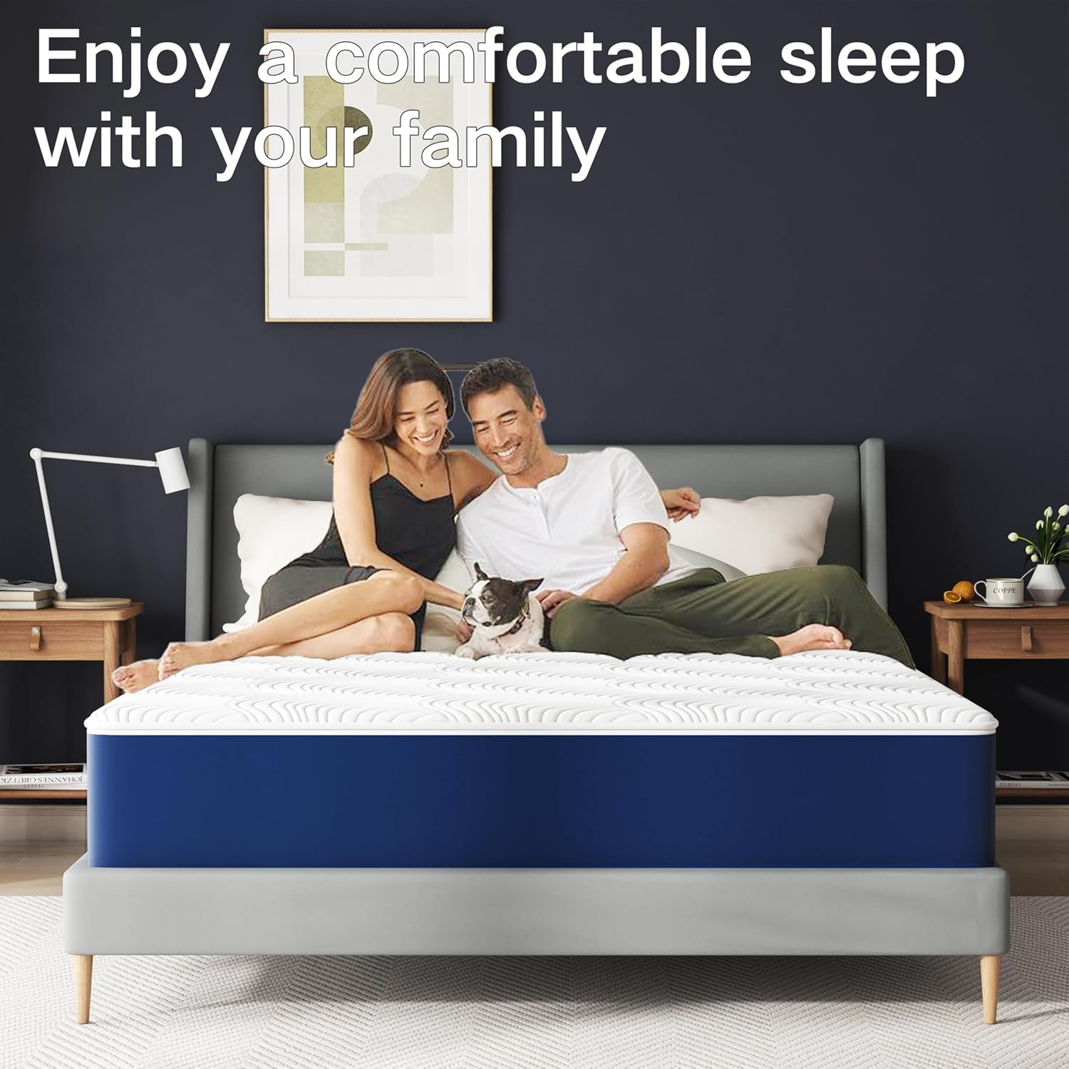 12 Inch Firm Queen Mattress,Queen Size Mattresscooling Memory Foam with Washable
