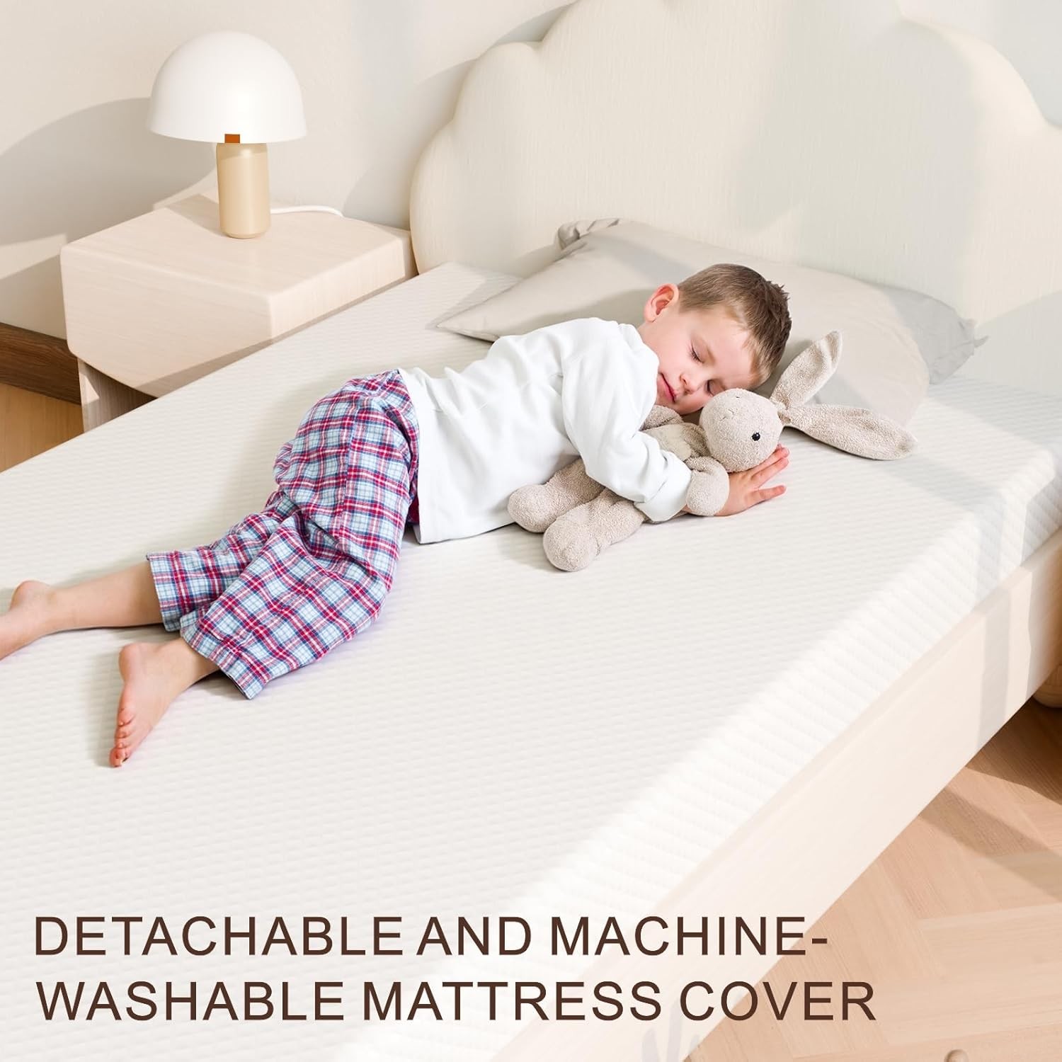 Twin Mattress 5 inch Medium Firm Support & Pressure Relief Cooling Gel Memory