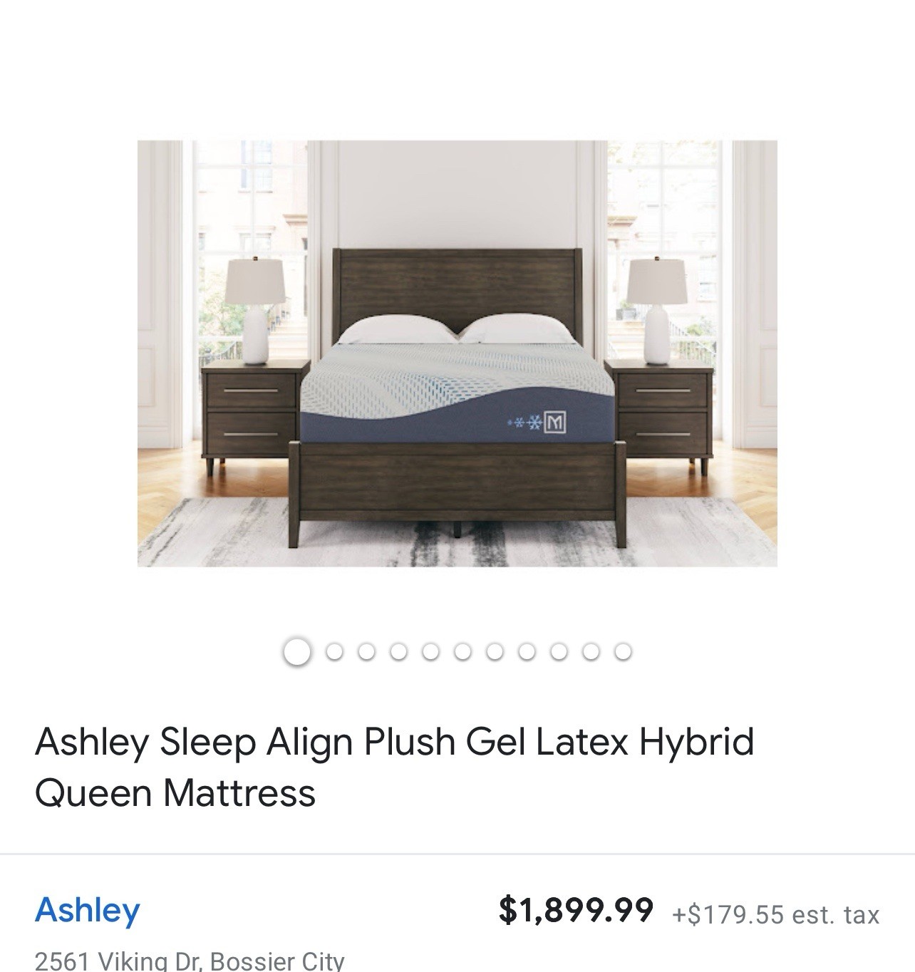 Ashley Sleep Essentials Queen Mattress In A Box With boxspring