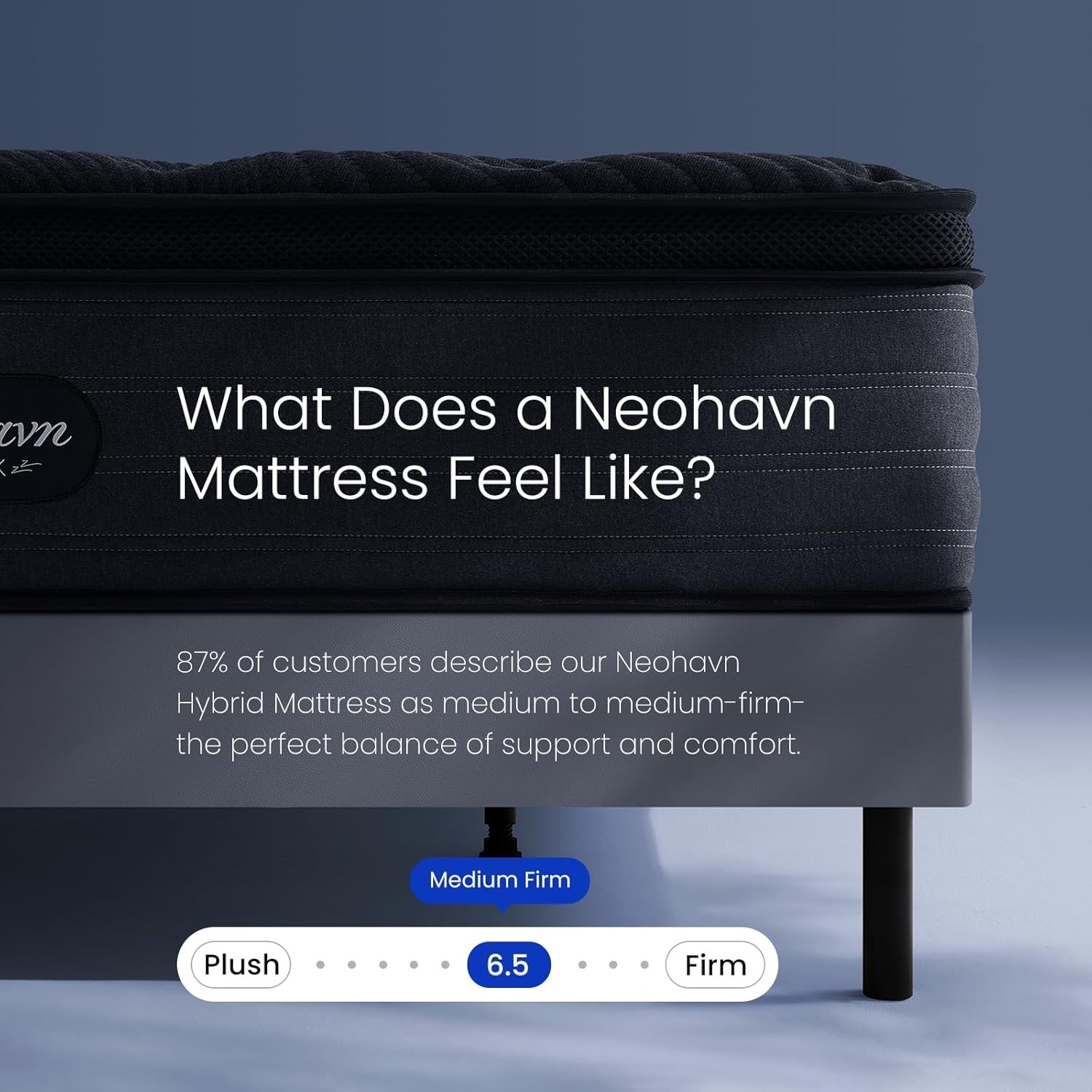 Short Queen Mattress,12 Inch Cooling Gel Memory Foam – Medium Firm Hybrid RV Mat