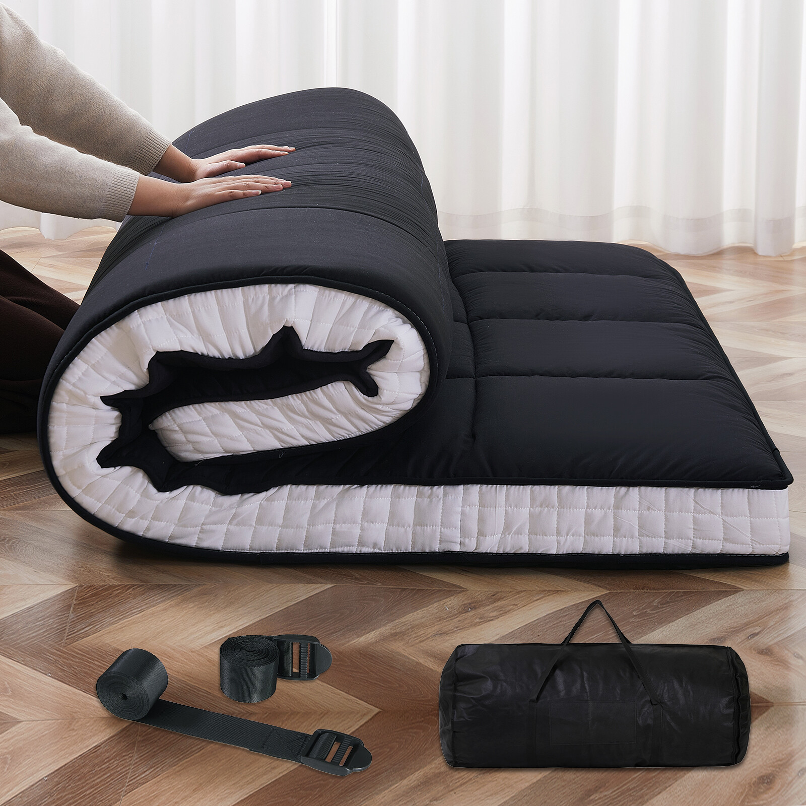 SLSY Japanese Floor Tatami Mattress Futon Mattress Tatami Pad Floor Mat 80x39in