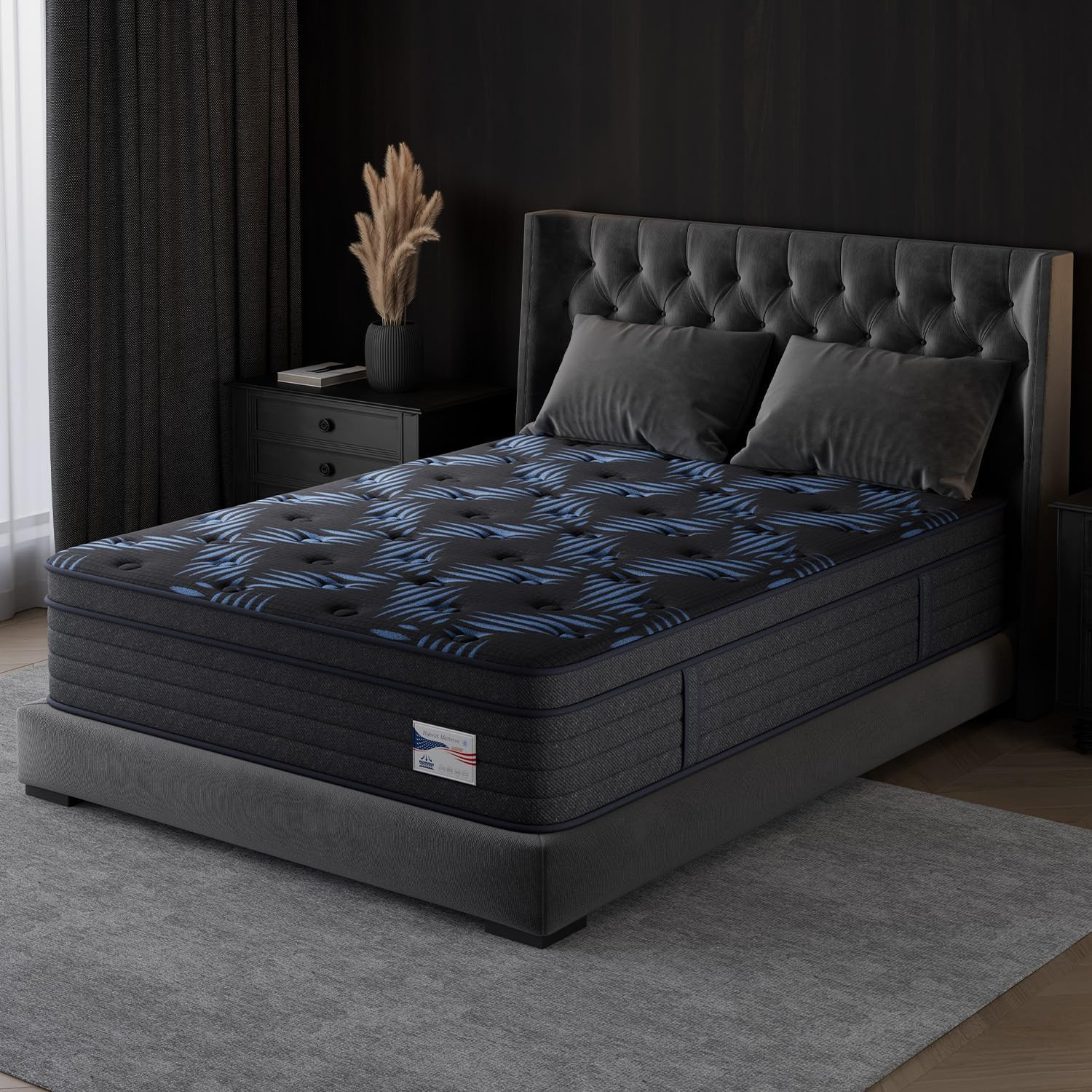 Full Size Mattress,10 Inch Hybrid Full Mattress in a Box,Memory Foam and Pocket