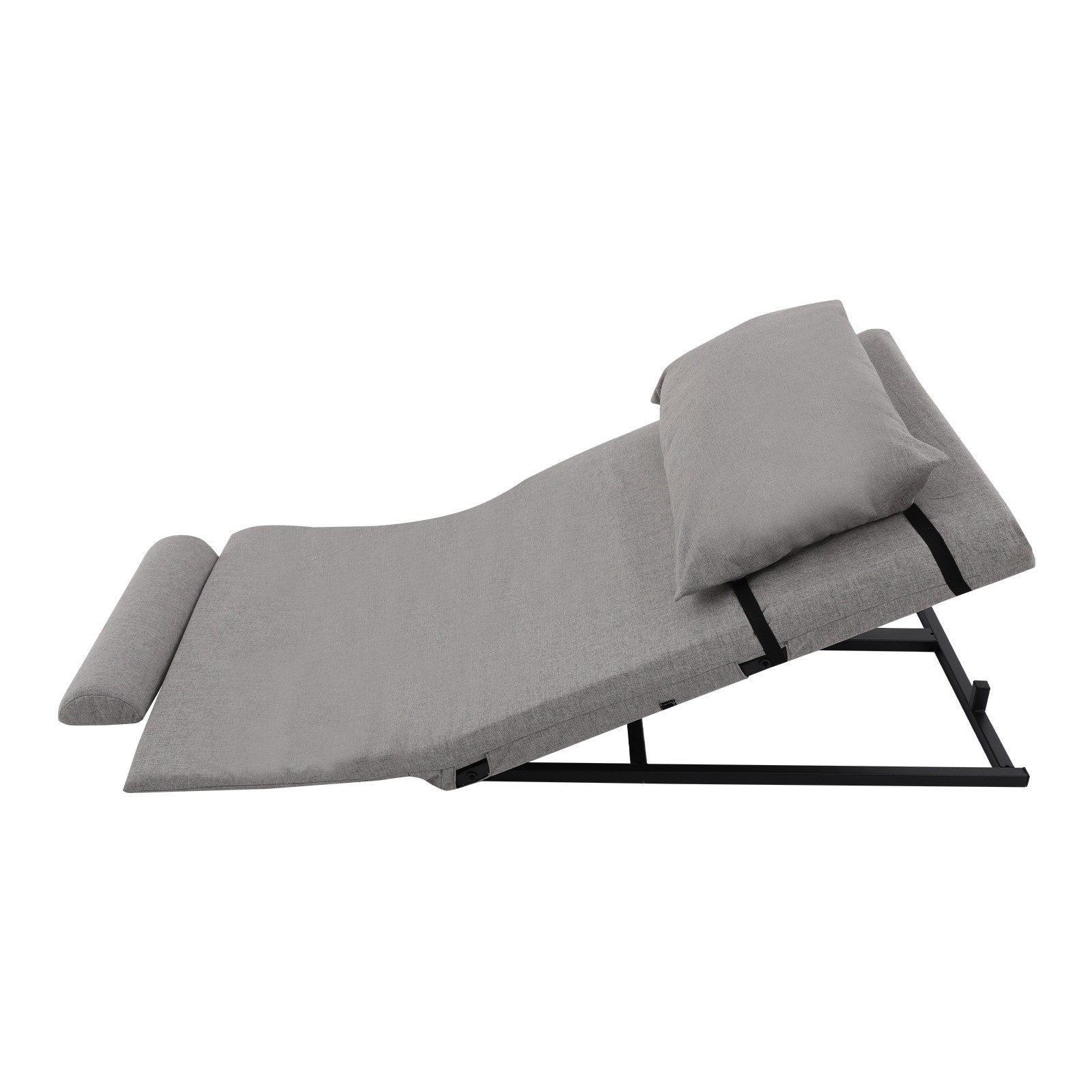 Electric Assisted Wake-up Relax Bed Electric Lifting Mattress Bed Backrest Grey