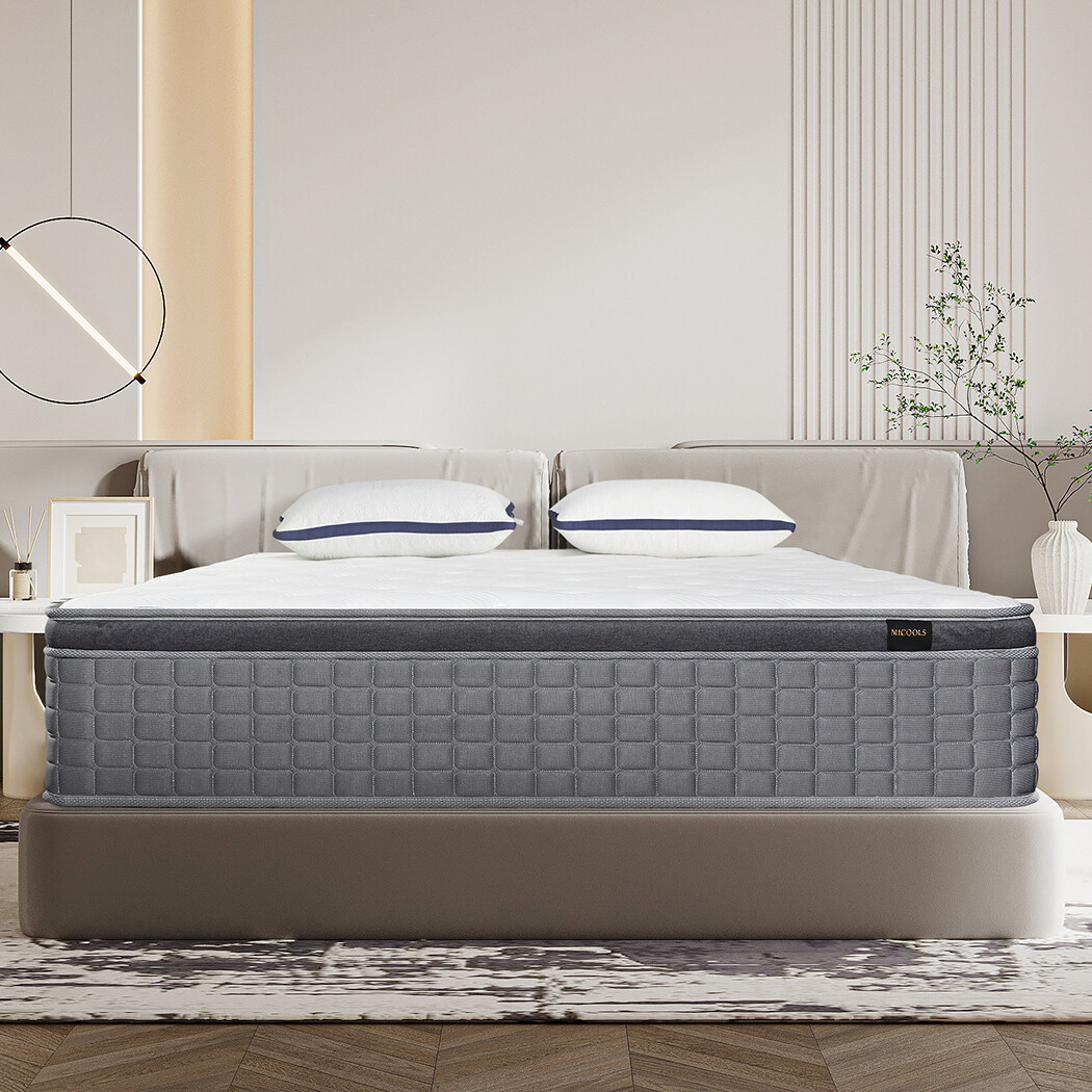 12 Inch Mattress Twin Full Queen King Gel Memory Foam Hybrid Pocket Bed in a Box