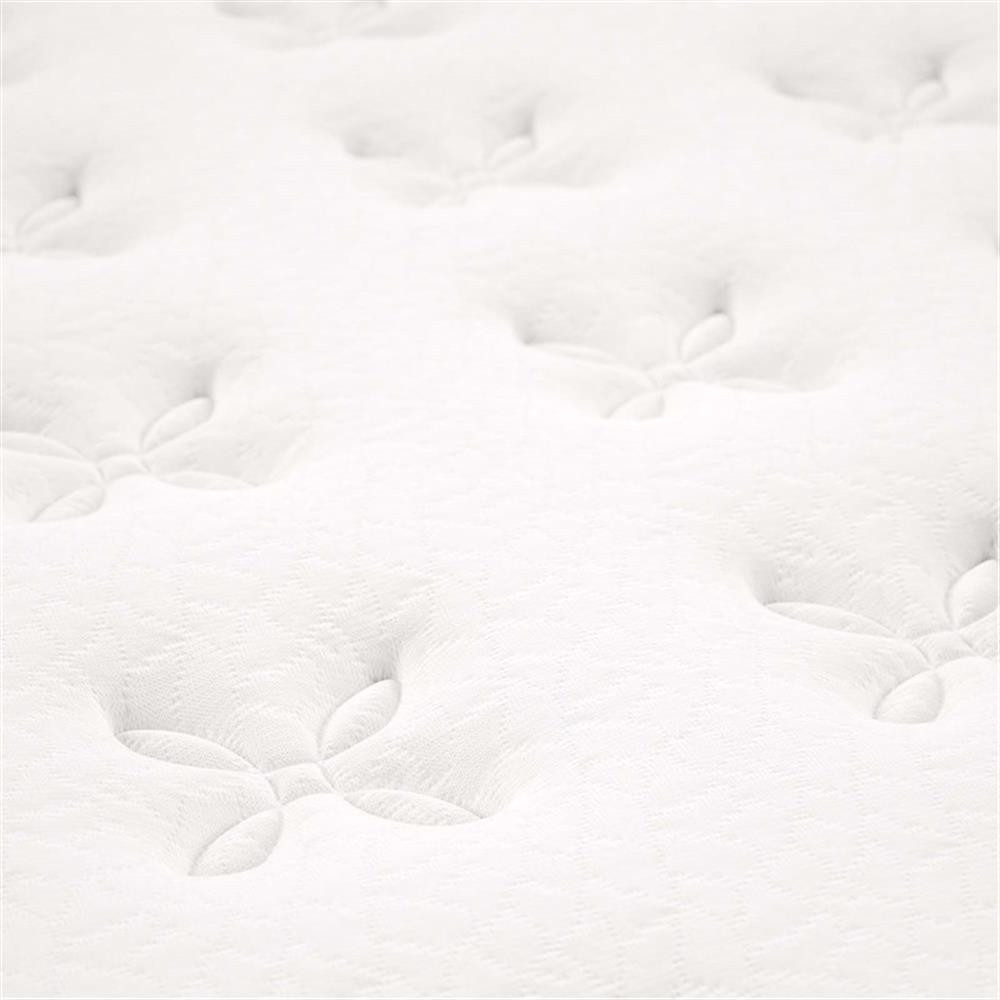 Modway Jenna 8″ Modern Innerspring and Foam Twin Mattress in White